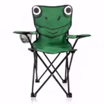 ⁦chaise Pliable de Camping pour Enfants Structure En Acier avec Porte-Gobelet et Sac de Transport - كرسي تخييم قابل للطي للأطفال⁩ - الصورة ⁦4⁩