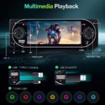 ⁦Autoradio 1Din Écran Tactile 5" IPS - Apple CarPlay et Android Auto Sans Fil Charge Rapide Type-C - راديو سيارة ذكي بشاشة لمس 5 بوصة تدعم و لاسلكيًا⁩ - الصورة ⁦2⁩