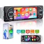 Autoradio 1Din Écran Tactile 5" IPS - Apple CarPlay et Android Auto Sans Fil Charge Rapide Type-C - راديو سيارة ذكي بشاشة لمس 5 بوصة تدعم و لاسلكيًا