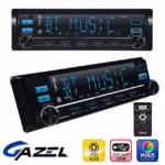 Autoradio Bluetooth Écran LCD 7 Couleurs avec Télécommande - راديو سيارة ذكي مع بلوتوث وإضاءة 7 ألوان