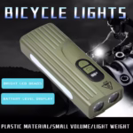 ⁦Lampe de Vélo Rechargeable Z-838 Multi-Fonction - Éclairage LED Puissant Lumière Latérale RGB - مصباح دراجة متعدد الوظائف مع إضاءة جانبية ملونة ومغناطيس قوي⁩ - الصورة ⁦9⁩