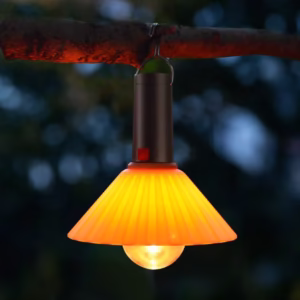 Lanterne de Camping Rechargeable 3 Niveaux de Luminosité avec Crochet de Suspension – مصباح تخييم وطوارئ قابل للشحن مع خطاف تعليق و3 مستويات إضاءة