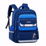 Sac à Dos Scolaire Style Kawaii Grand Volume Tissu Imperméable Bleu SACKDS07B - حقيبة مدرسية بتصميم كاوايي