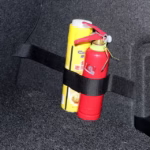 ⁦Sangle Élastique de Maintien pour Coffre de Voiture Fixation Velcro - حزام مرن لتثبيت وسند أمتعة صندوق السيارة مع لاصق فيلكرو⁩ - الصورة ⁦4⁩