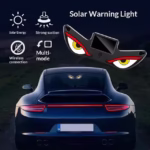 ⁦Lampe Signale de Fenêtre Voiture Motif Devil Eye Énergie Solaire et Type-C - مصباح نافذة السيارة ليلي يعمل بالطاقة الشمسية⁩ - الصورة ⁦5⁩