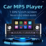 ⁦Autoradio MP5 pour Voiture PERVOI CTC-4501 Écran HD IPS avec Caméra de Recul - شاشة وراديو سيارة متعدد الوسائط مع كاميرا خلفية⁩ - الصورة ⁦7⁩