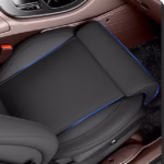 ⁦Extension de Siège de Voiture Support de Jambes en Cuir Design Ergonomique Antidérapant - وسادة تمديد مقعد السيارة لدعم الأرجل⁩ - الصورة ⁦3⁩