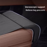 ⁦Extension de Siège de Voiture Support de Jambes en Cuir Design Ergonomique Antidérapant - وسادة تمديد مقعد السيارة لدعم الأرجل⁩ - الصورة ⁦11⁩