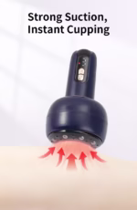 ⁦Appareil de Massage Ventouse Électrique et Scraping 3en1 Aspiration Réglable 9 Niveaux - 1 جهاز الحجامة والتدليك الكهربائي الذكي 3 في⁩ - الصورة ⁦3⁩