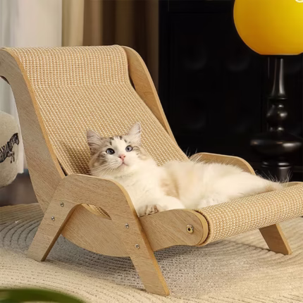 Chaise Longue en Sisal pour Chat et Animaux de Compagnie – كرسي للقط والحيونات الأليفة
