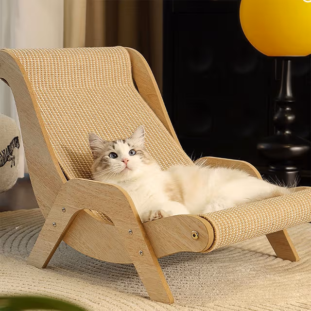 5247-marketing-0-1774878689029 Chaise Longue en Sisal pour Chat et Animaux de Compagnie – كرسي للقط والحيونات الأليفة - الصورة 1
