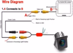 ⁦Caméra de Recul HD Auto Angle 170° Étanche Assistance au Stationnement - كاميرا الروئية الخلفية للسيارة عالية الدقة⁩ - الصورة ⁦4⁩