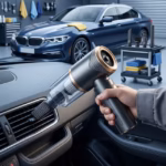⁦Aspirateur Sans Fil Portatif 4en1 Pour Voiture et Maison Suction 5000Pa - مكنسة لاسلكية محمولة للسيارة والمنزل 4 في 1⁩ - الصورة ⁦5⁩