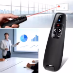 Télécommande de Présentation Sans Fil Pointeur Laser, Portée 15M - جهاز العرض والمؤشر اللاسلكي للتقديم والاجتماعات