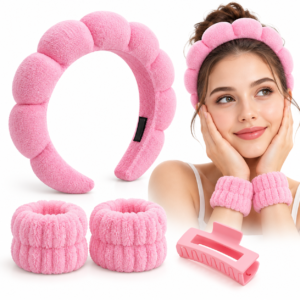 Ensemble Soin du Visage 4 Pièces pour Femmes – طقم العناية بالوجه وغسيل البشرة 4 قطع